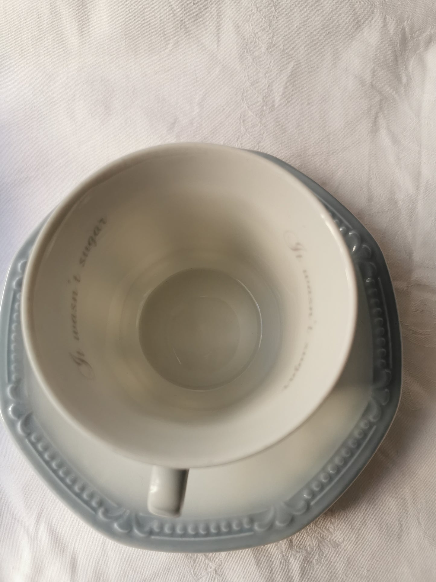 Teacup dishwasher safe set