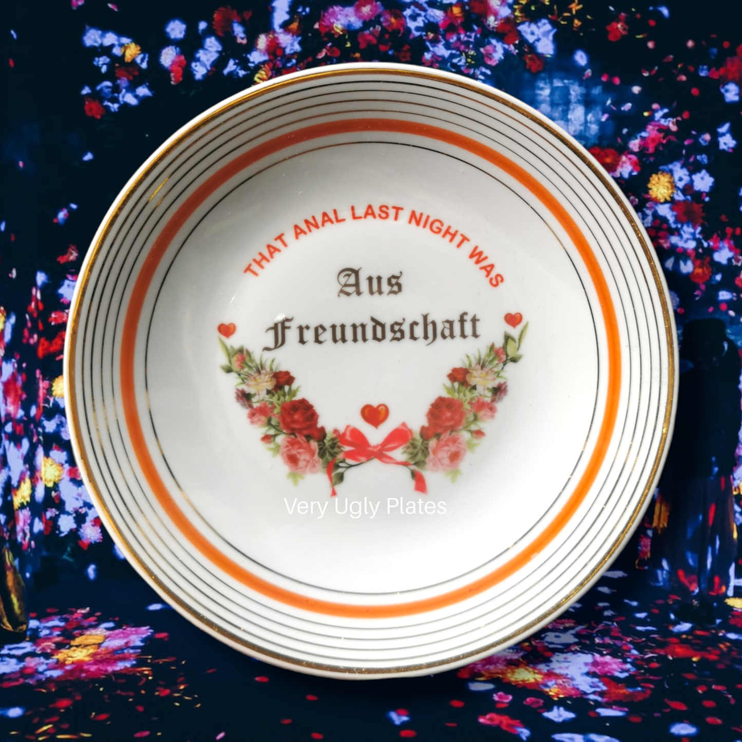 aus freundschaft wall plate