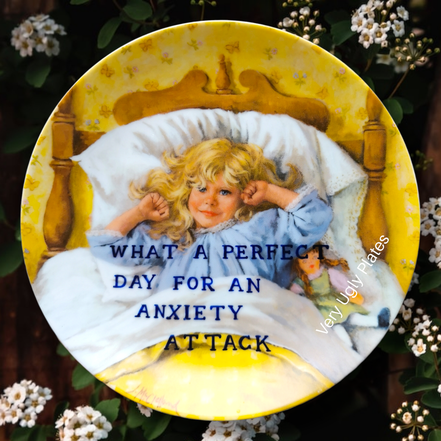 perfect day wall plate