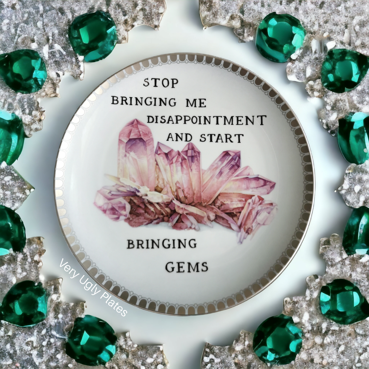 Gems wall plate