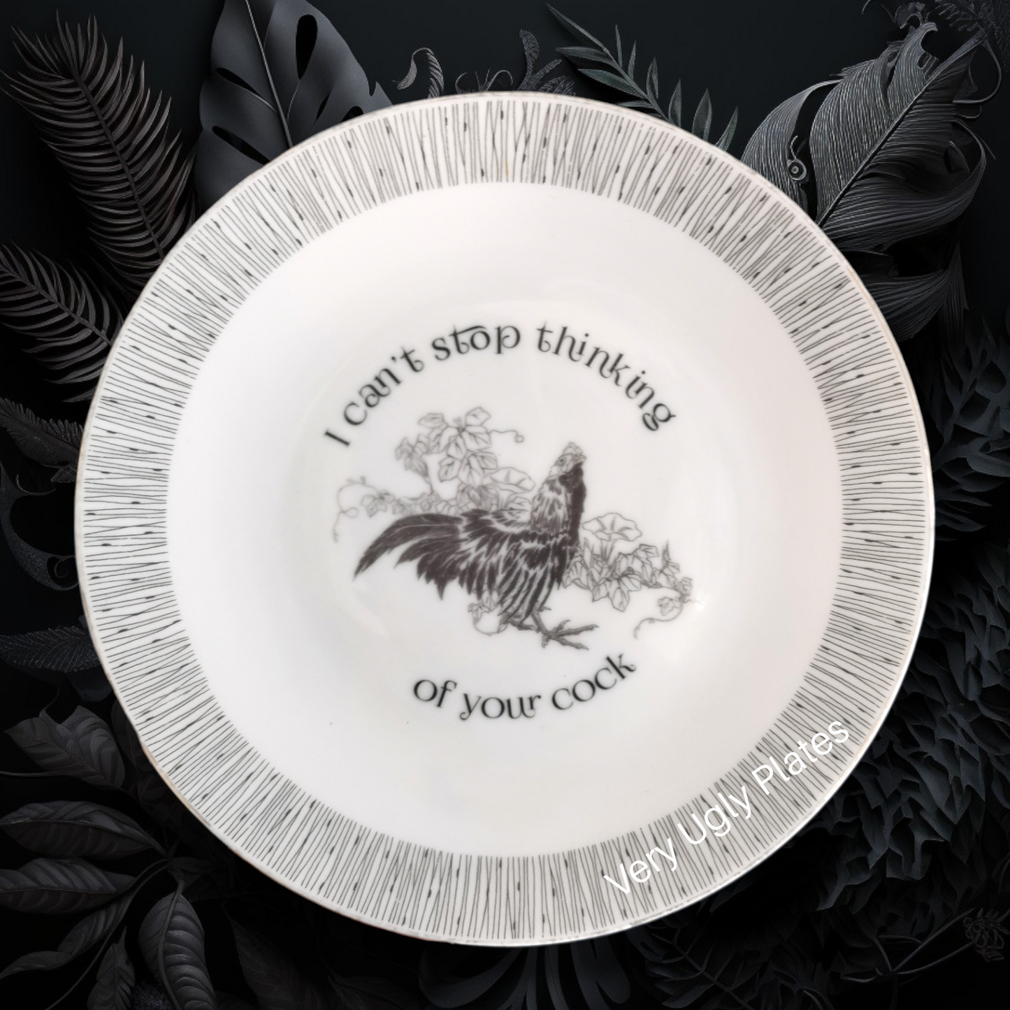 keep thinking wall plate