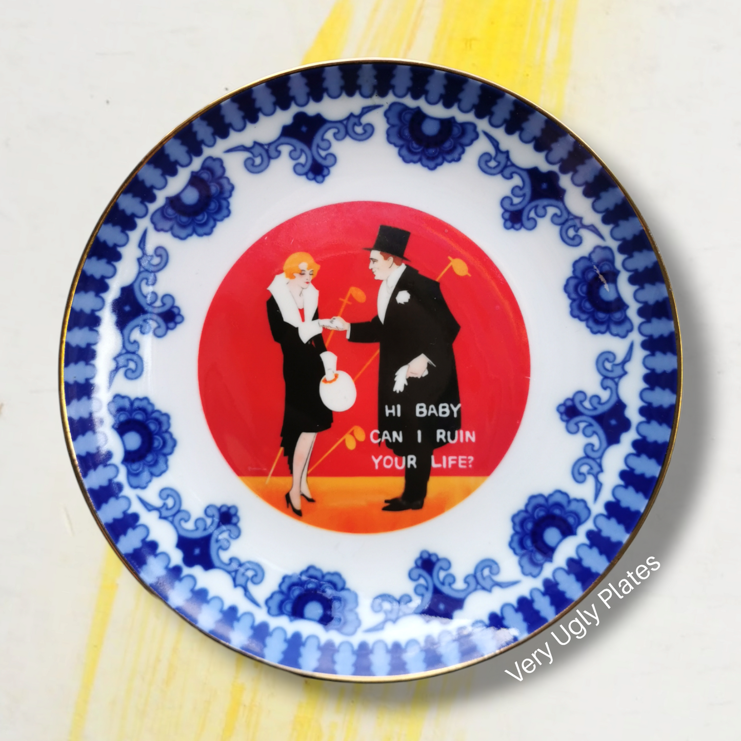 hi baby wall plate