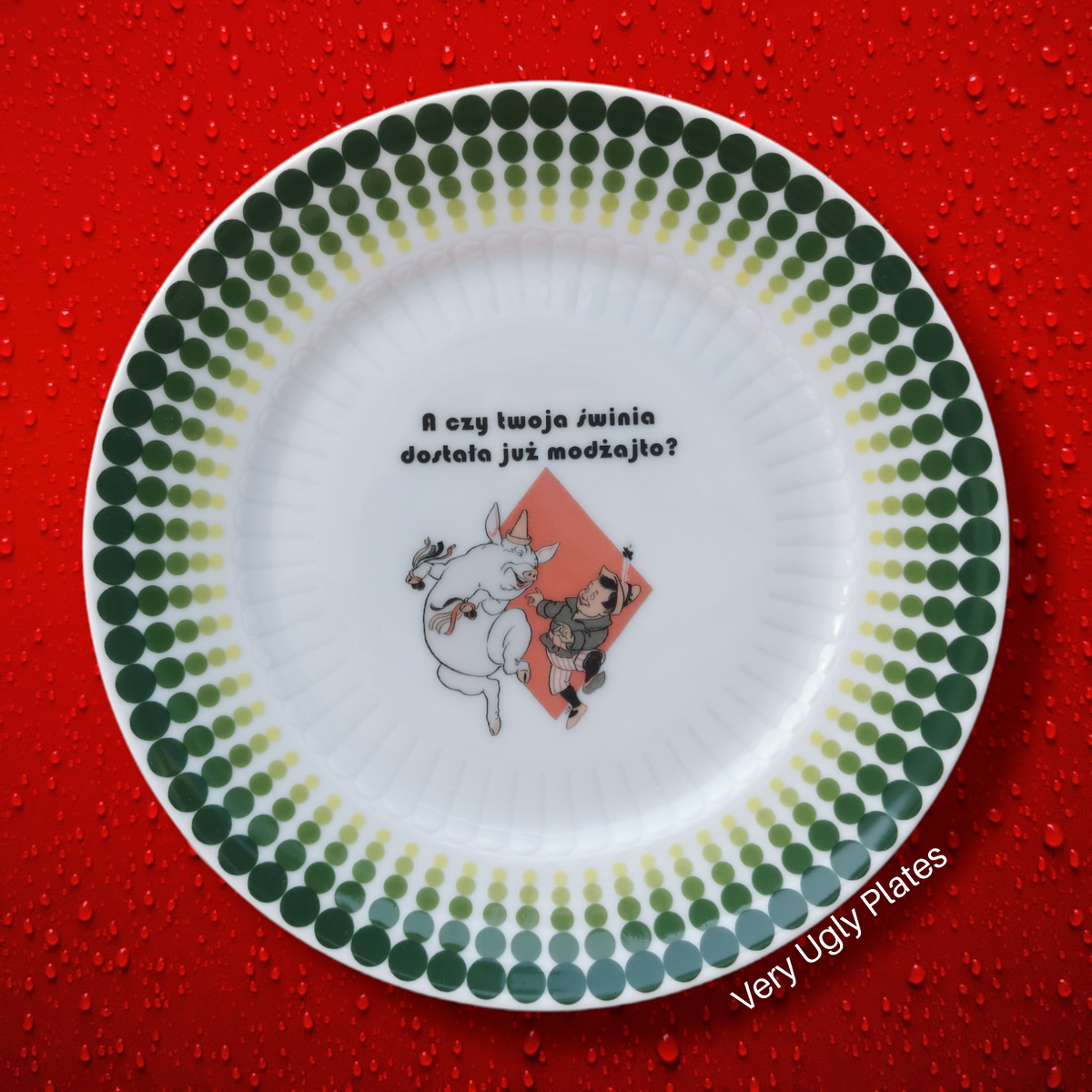 Dessert Plate winka Very Ugly Plates dessert-plate-winka-very-ugly-plates