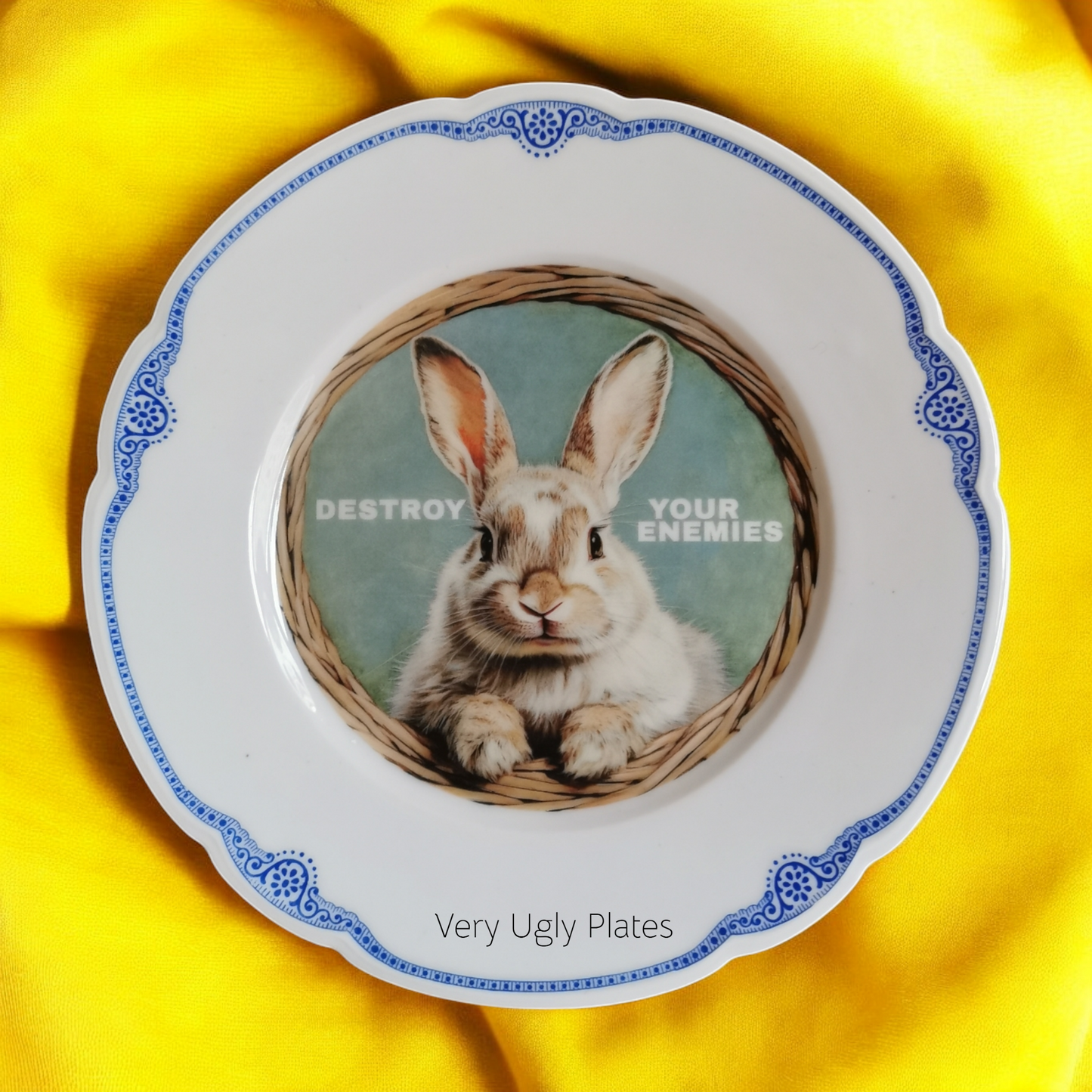 destroy your enemies wall plate