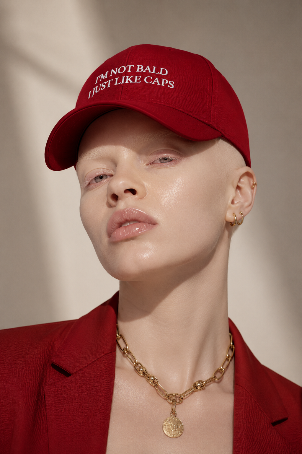 I'm not bald cup