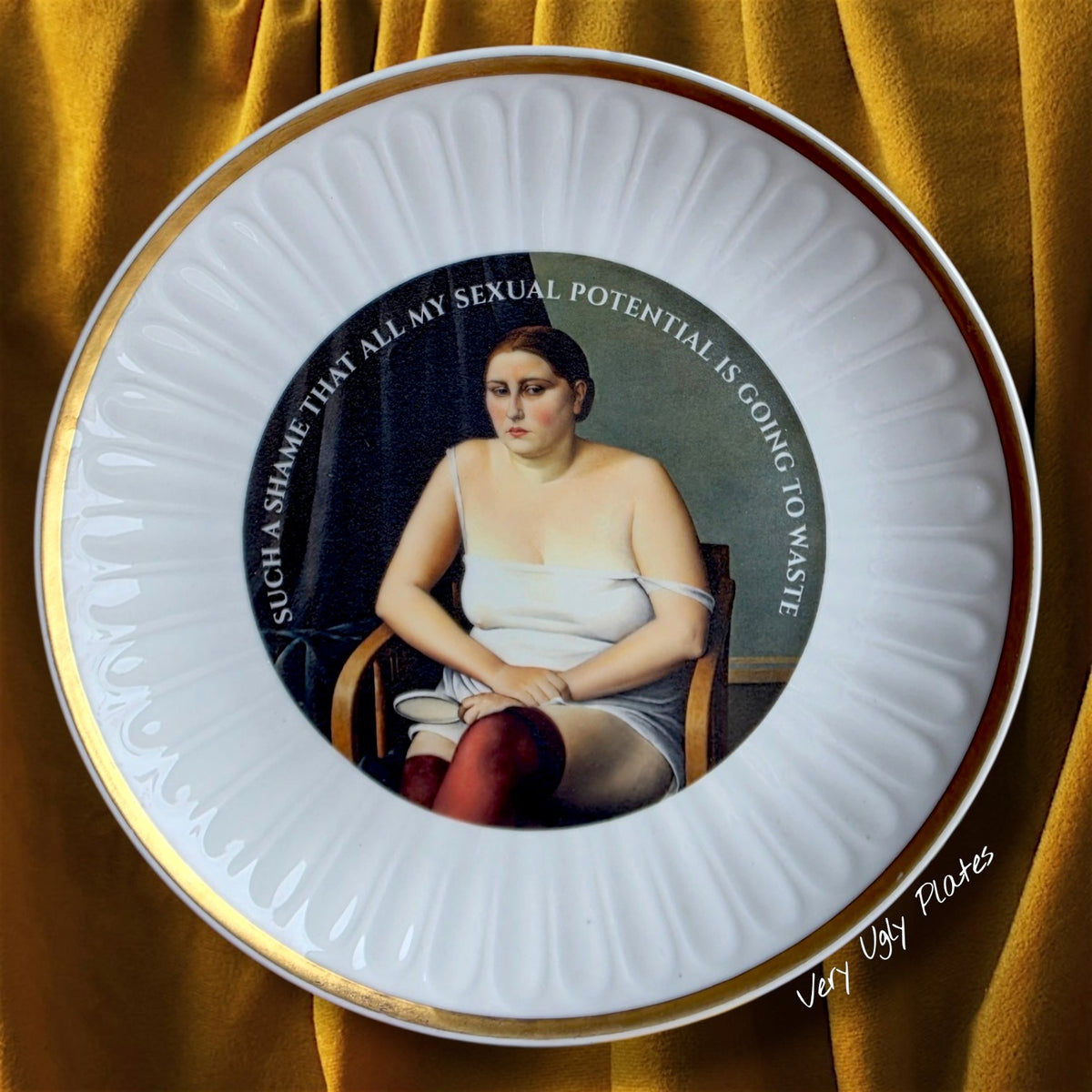 Such a shame wall plate