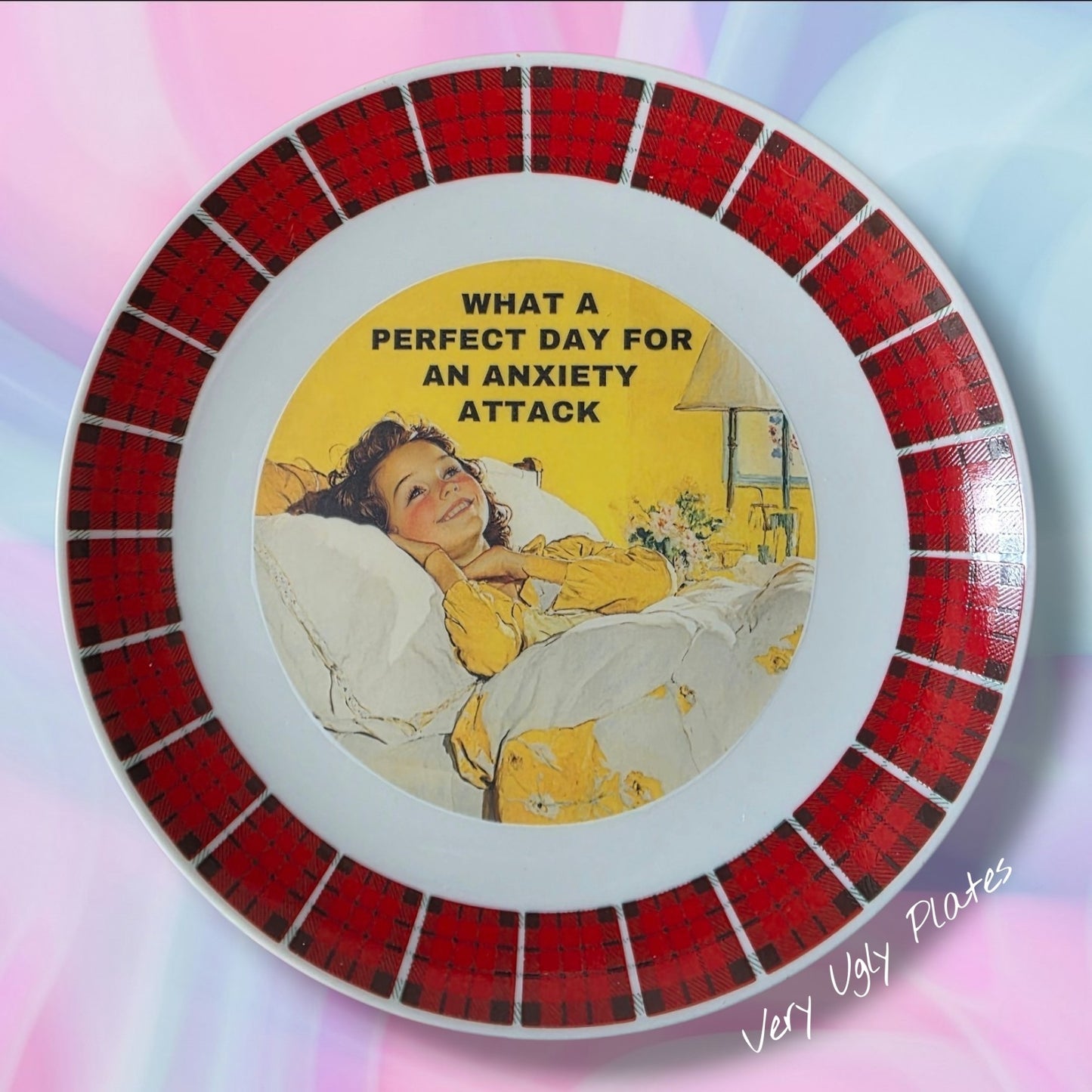 Anxiety attack plate