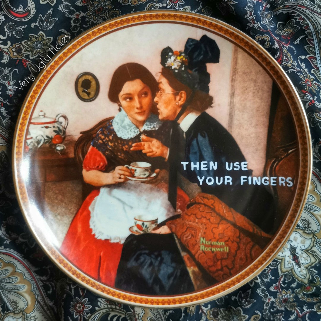 use your fingers wall plate