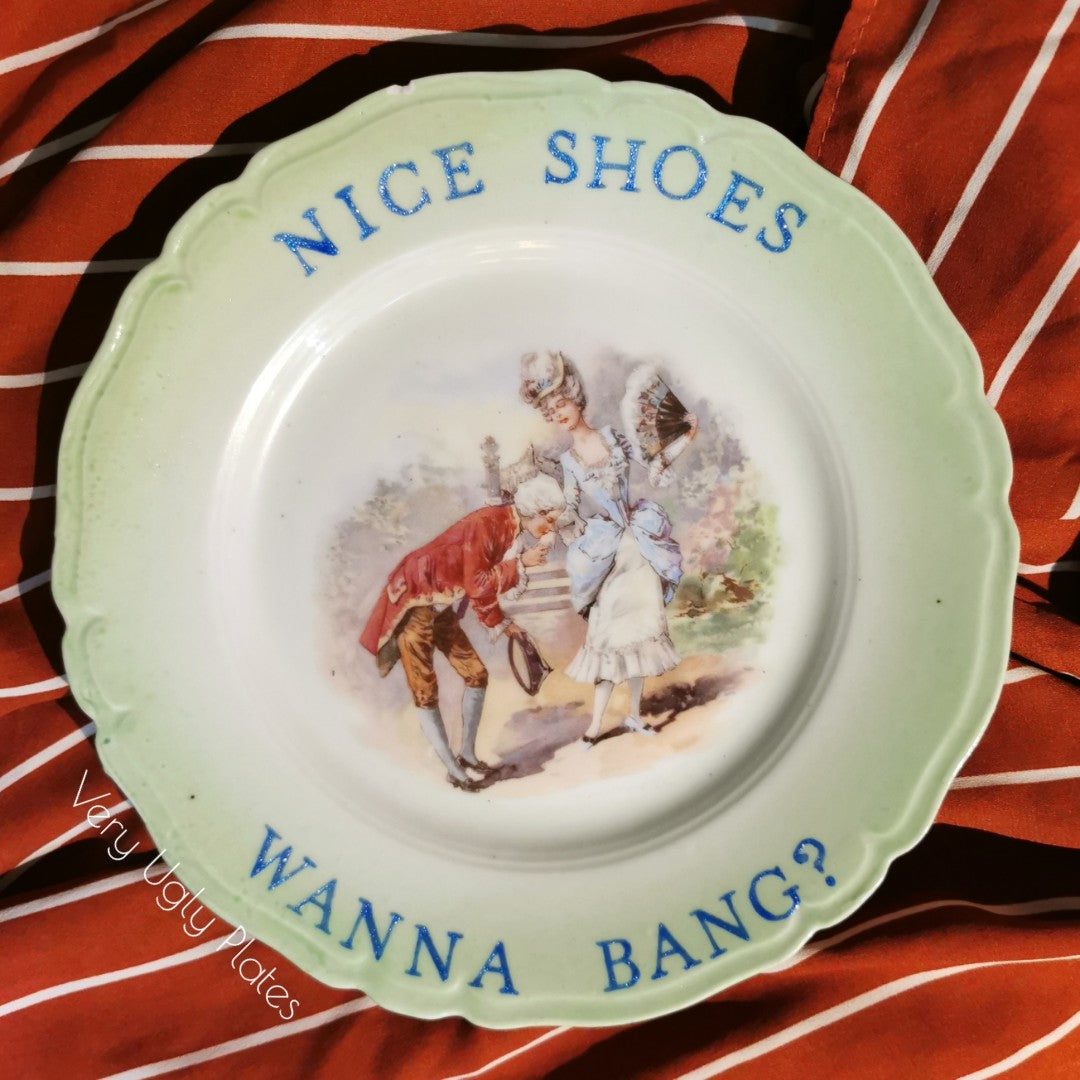 nice shoes wall plate