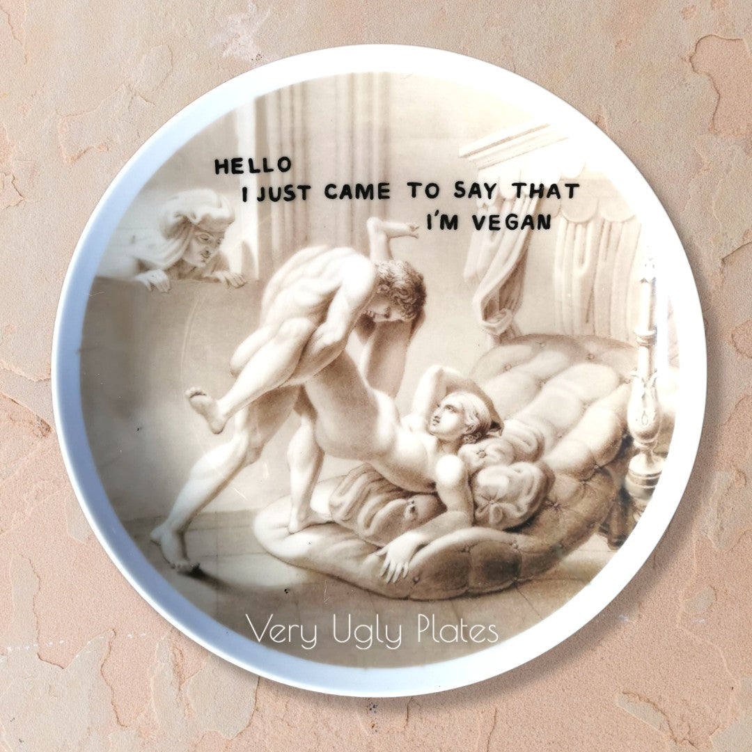 vegan wall plate