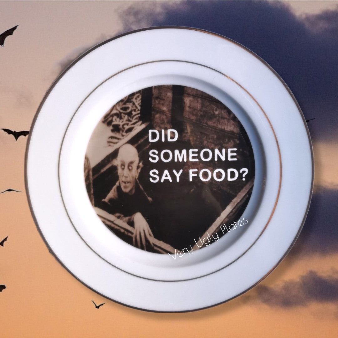 did someone say food wall plate