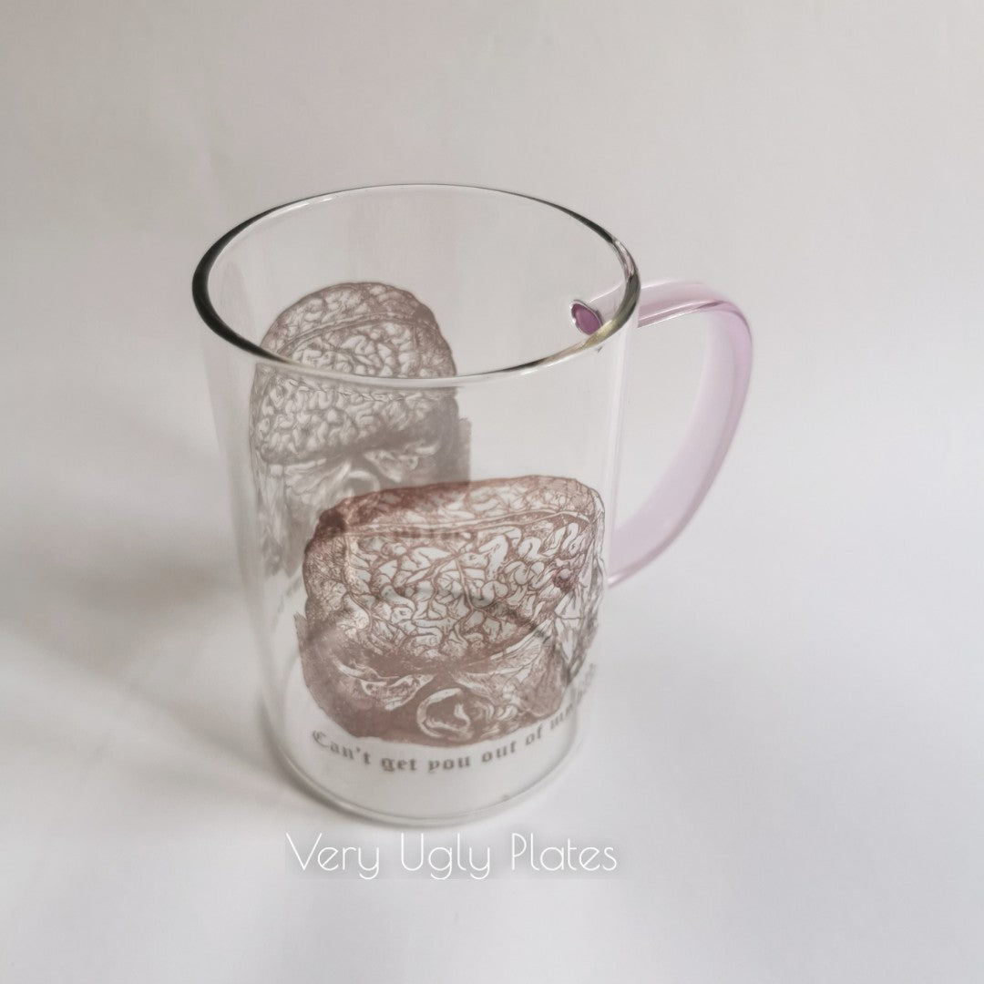 head glass mug