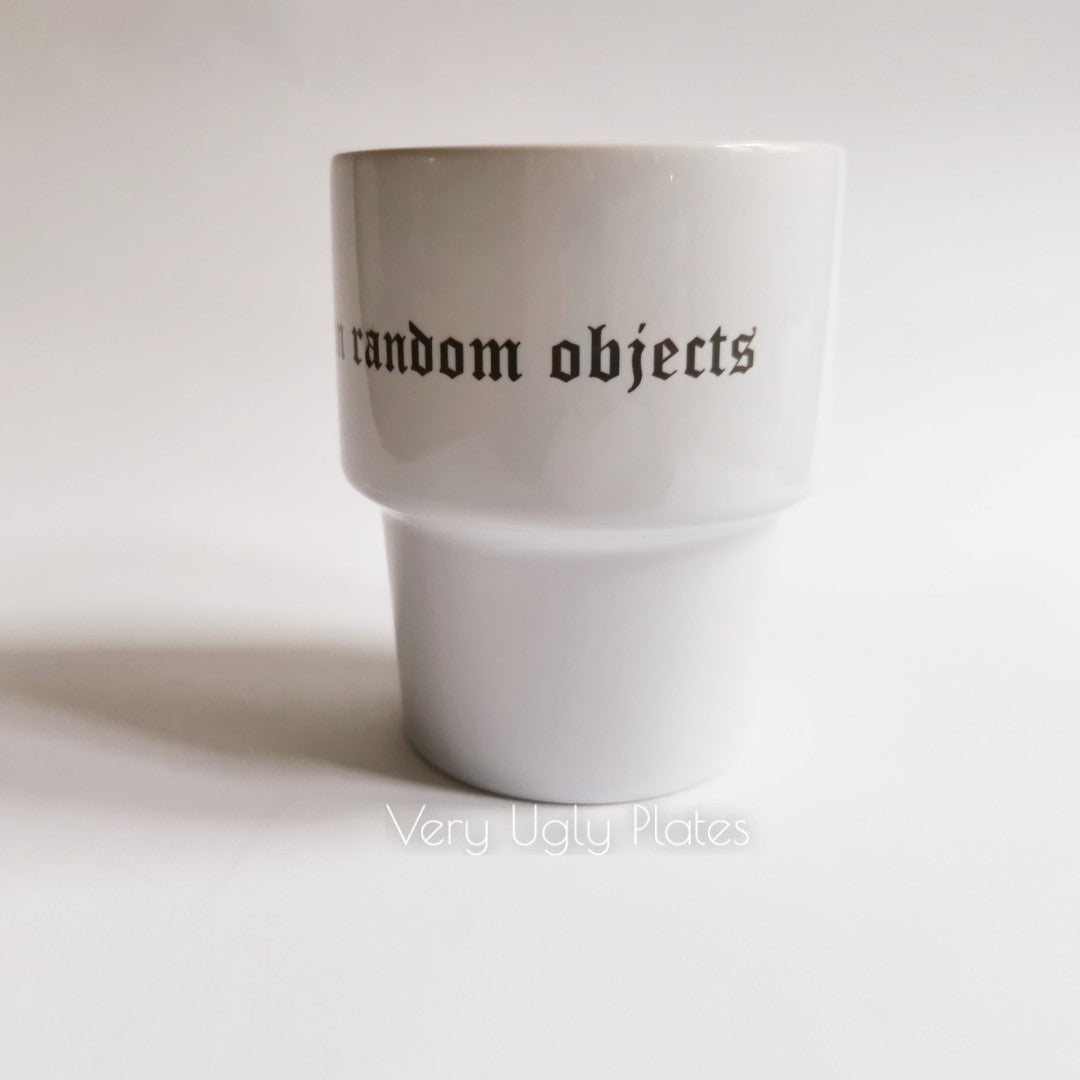 not a fan retro mug