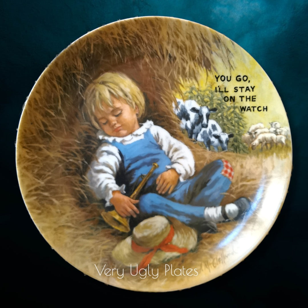 never trust cows wall plate