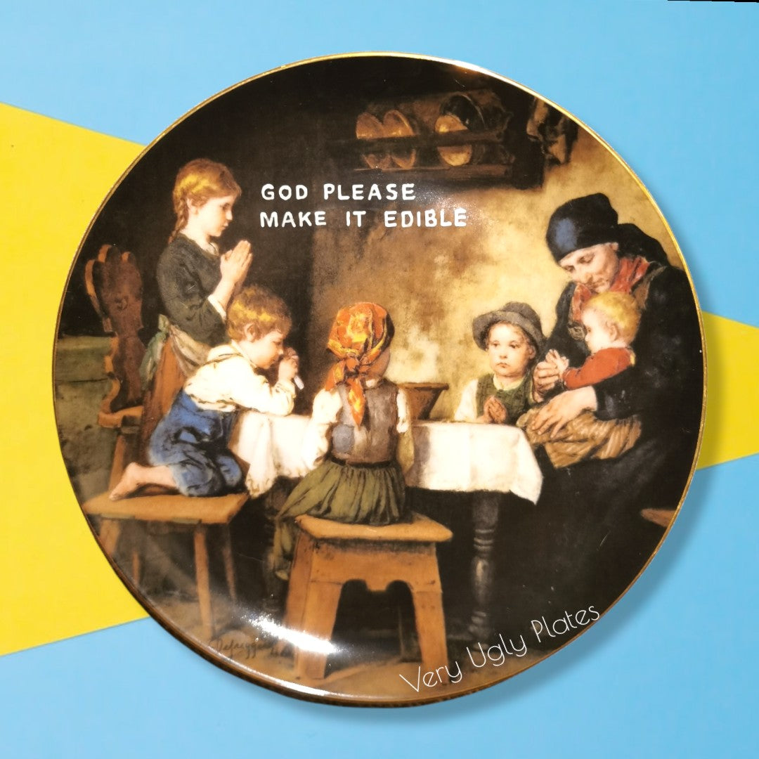 make it edible wall plate