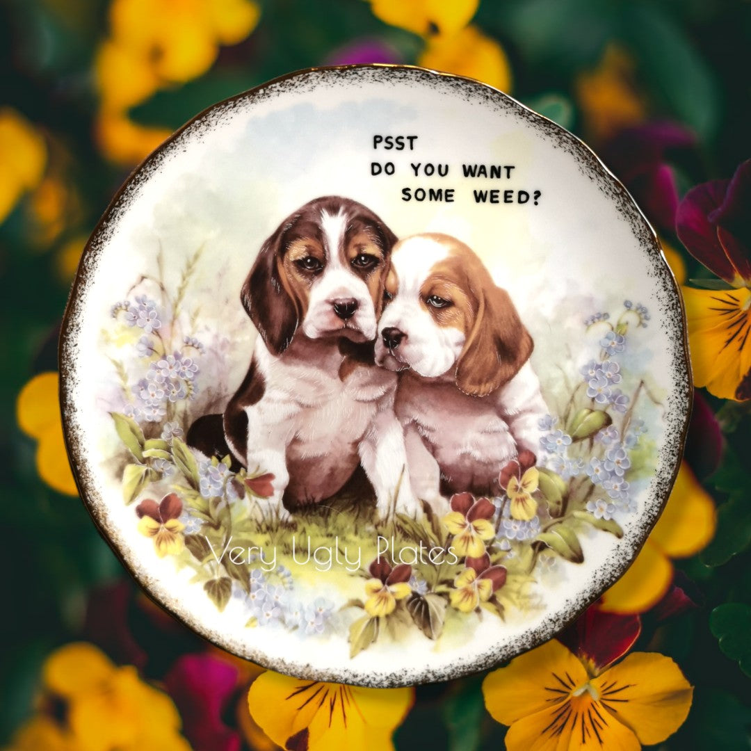 some weed wall plate