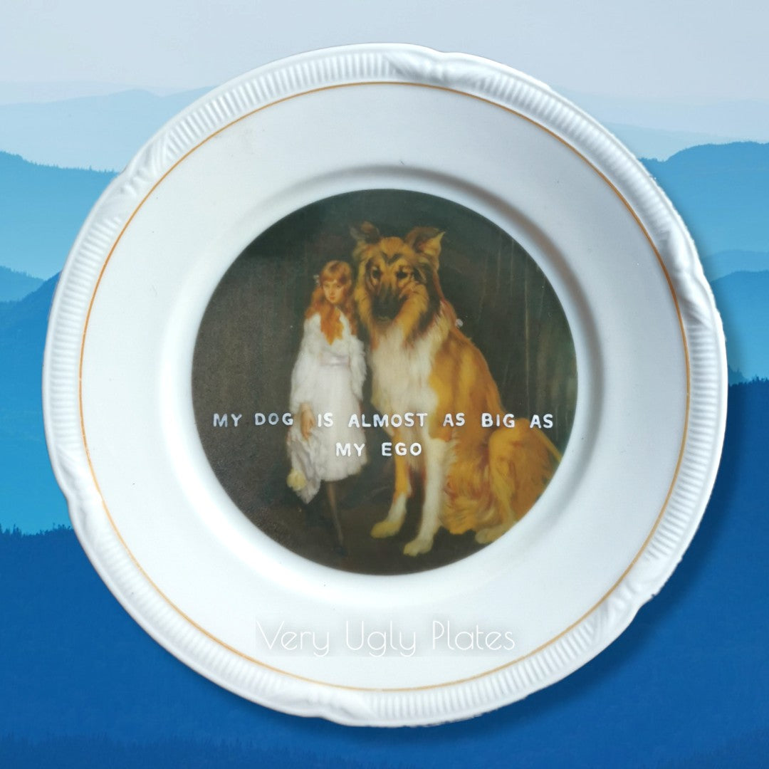 big dog wall plate