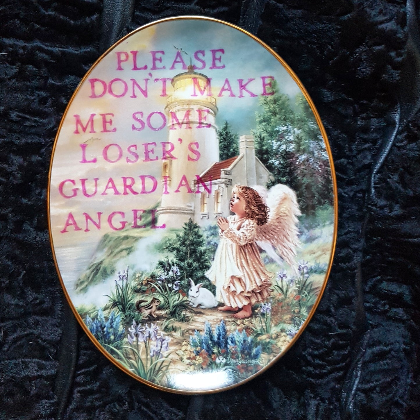 guardian angel wall plate