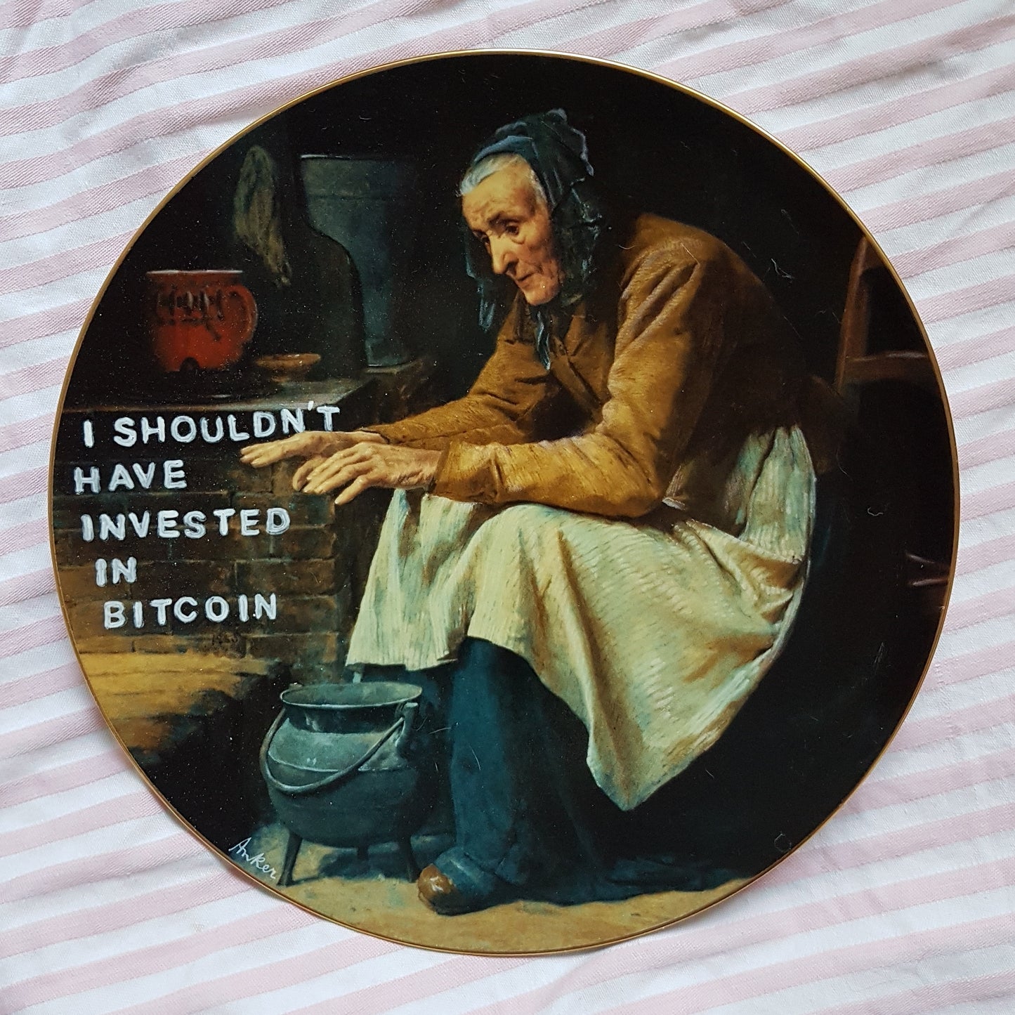 bitcoin wall plate