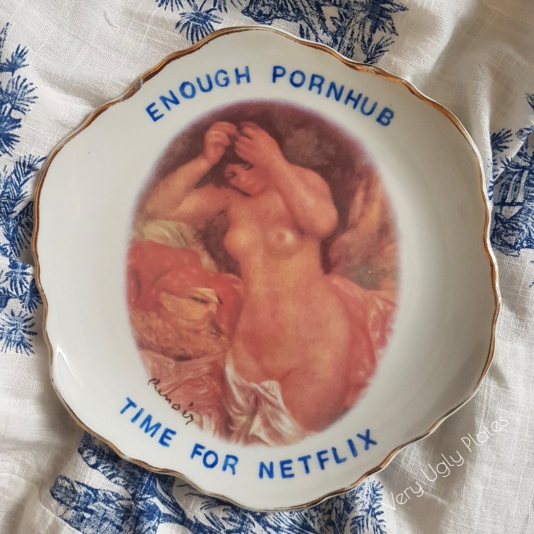 enough pornhub wall plate