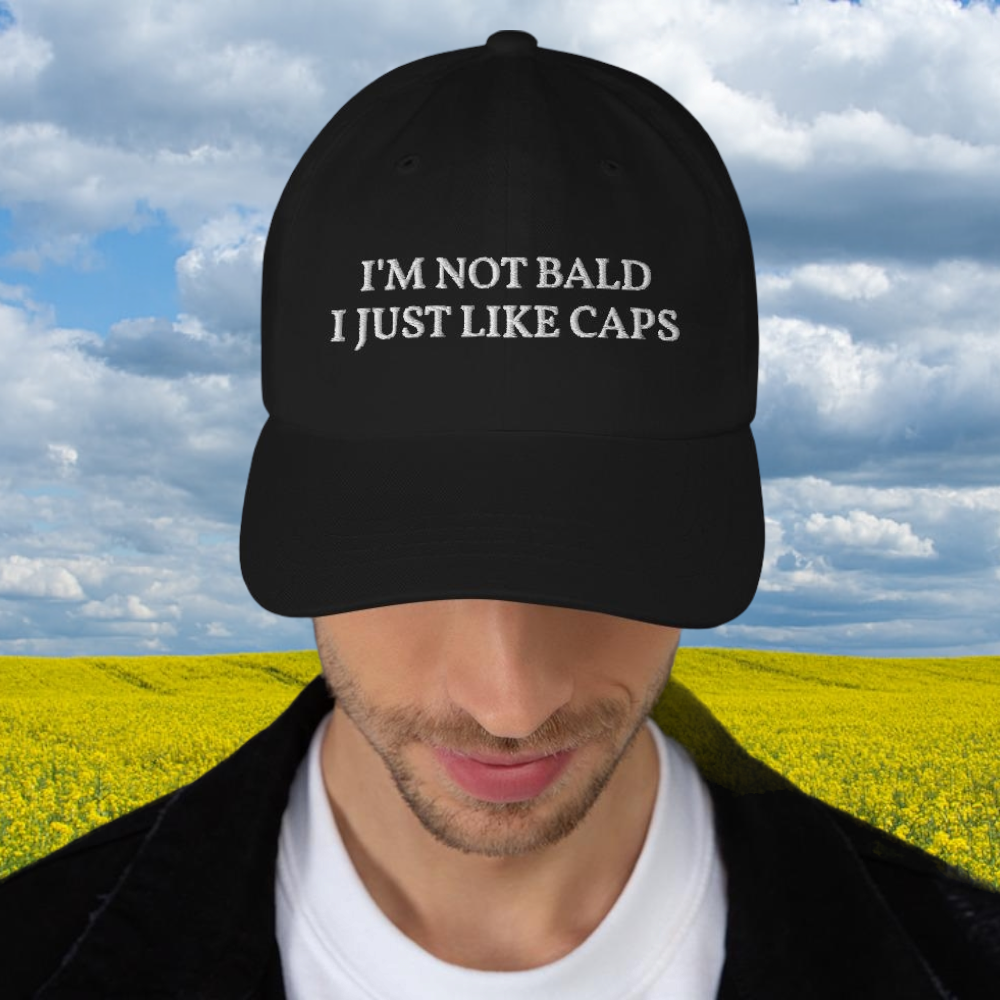 I'm not bald cup