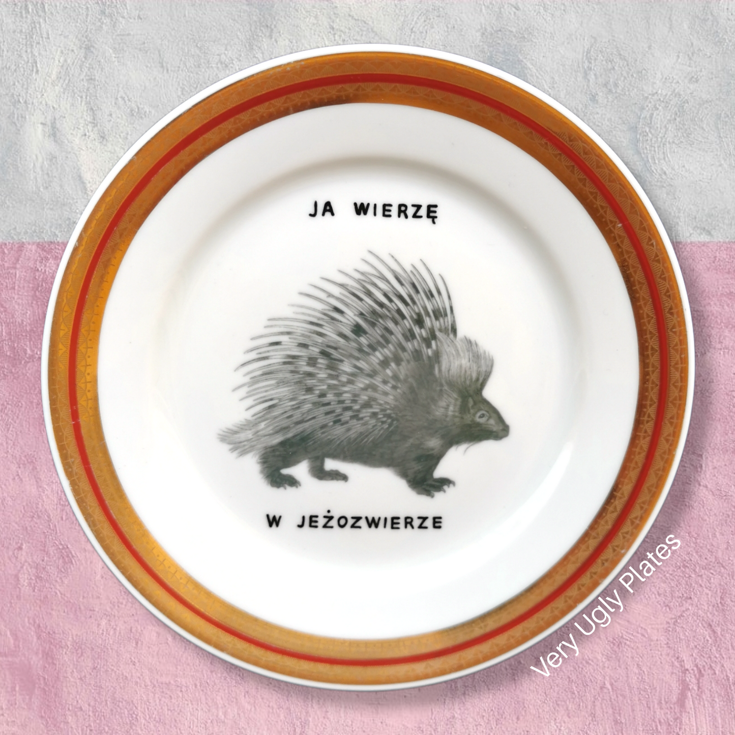 polish plate jezozwierz
