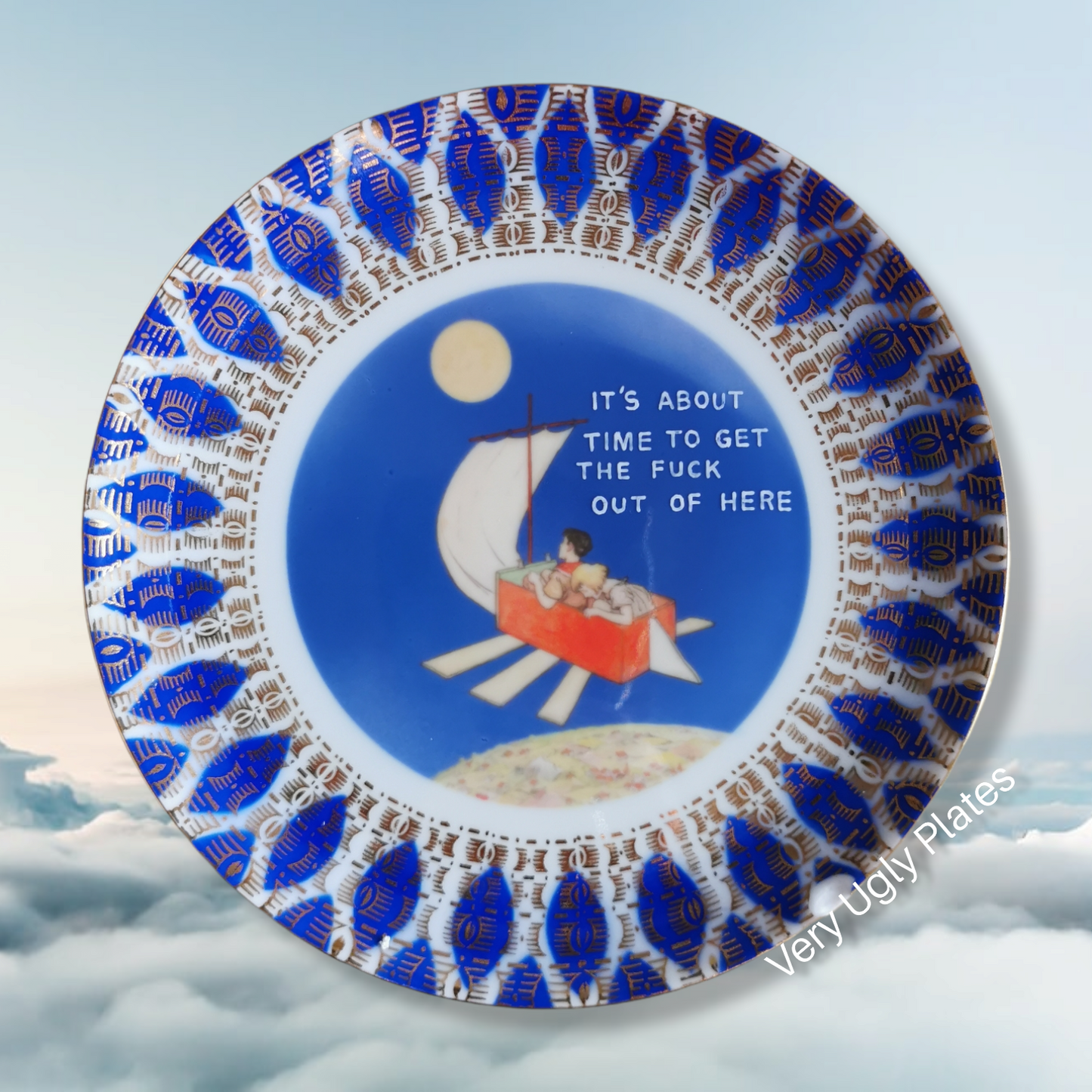 it's about time wall plate