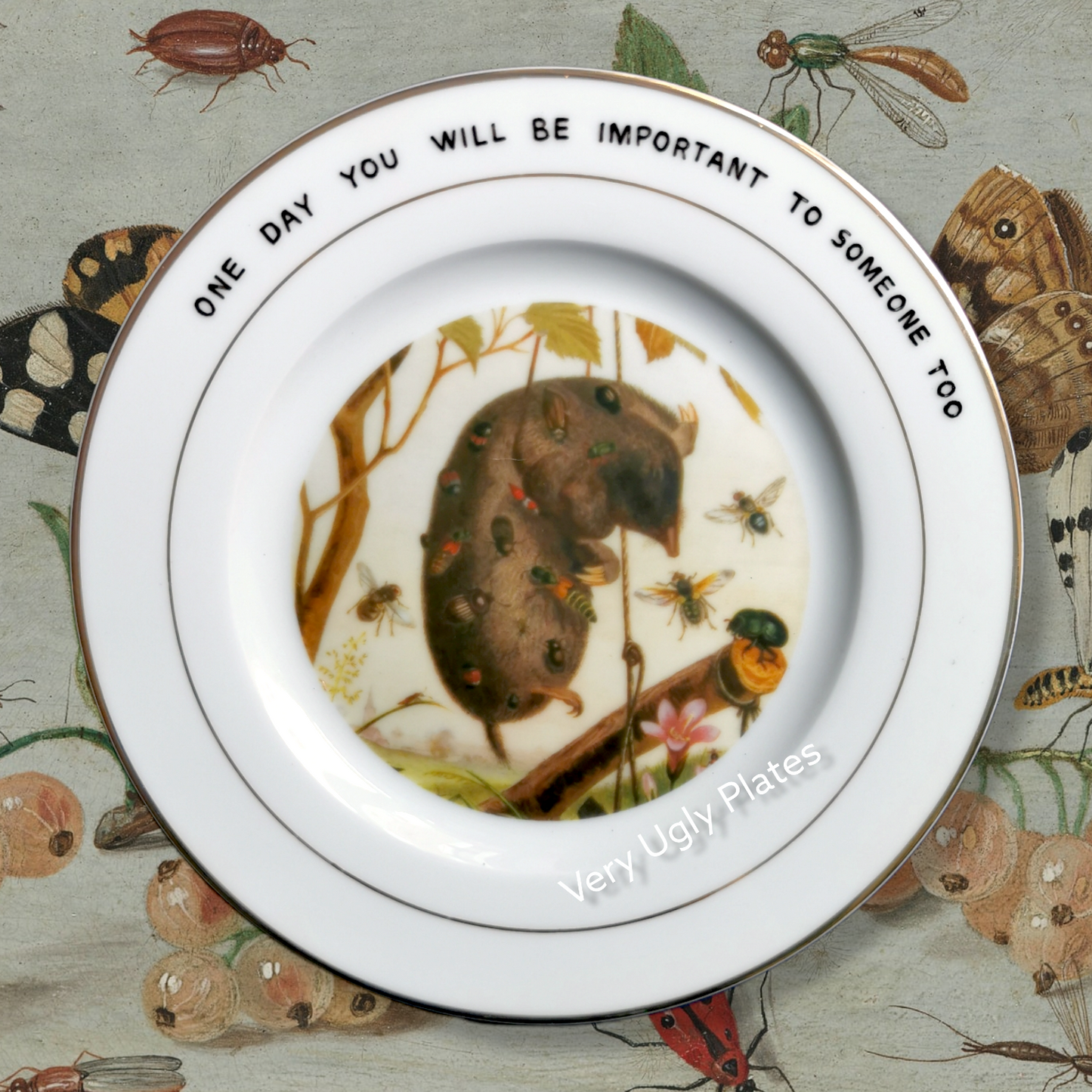 you will be important wall plate