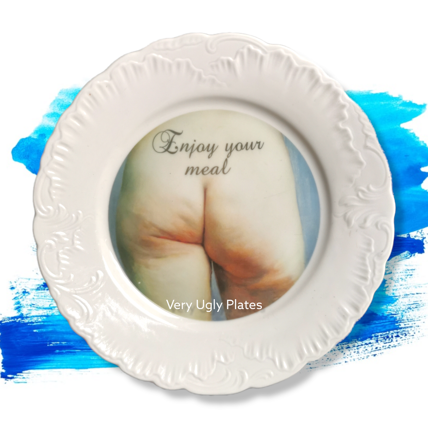enjoy your meal butt wall plate