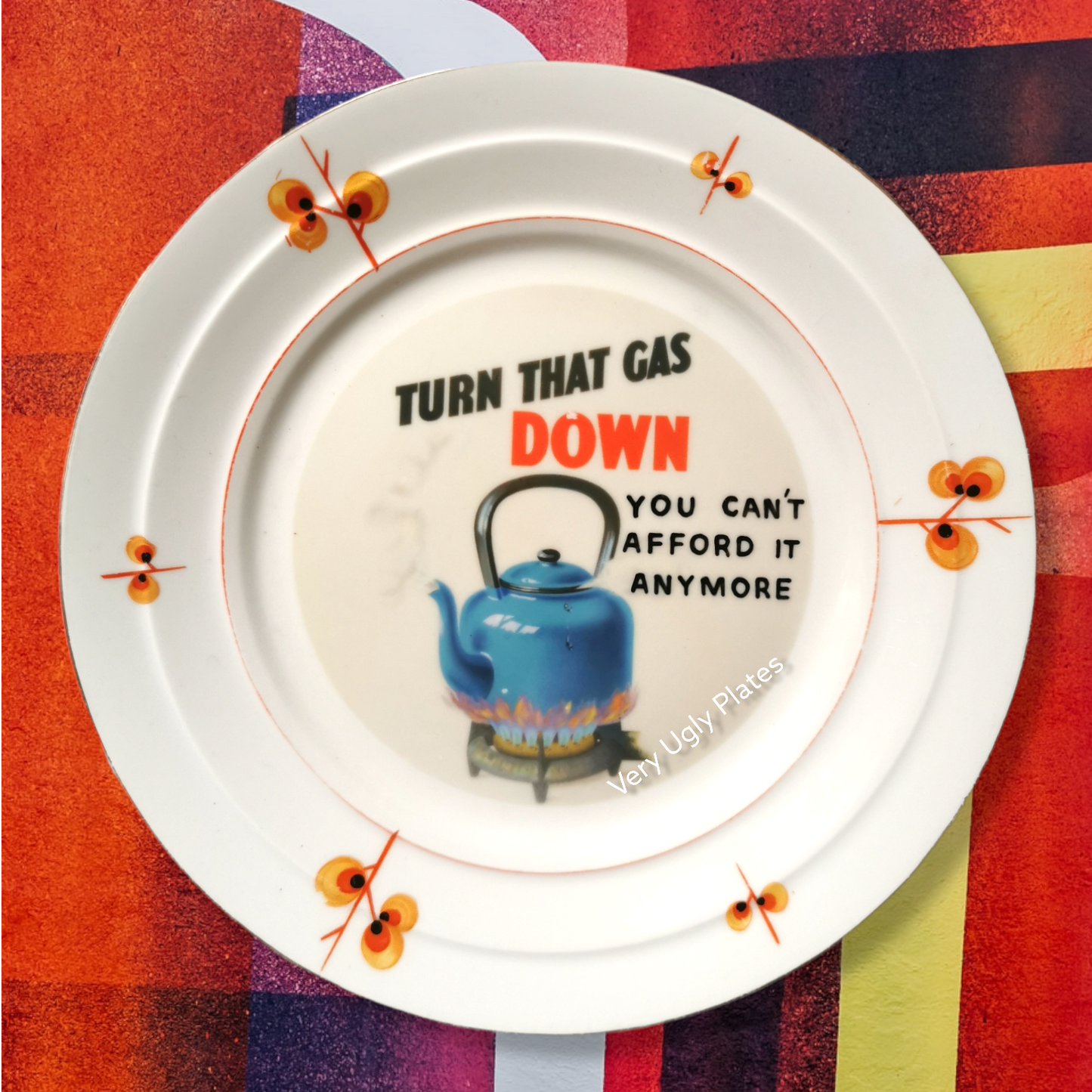 gas wall plate