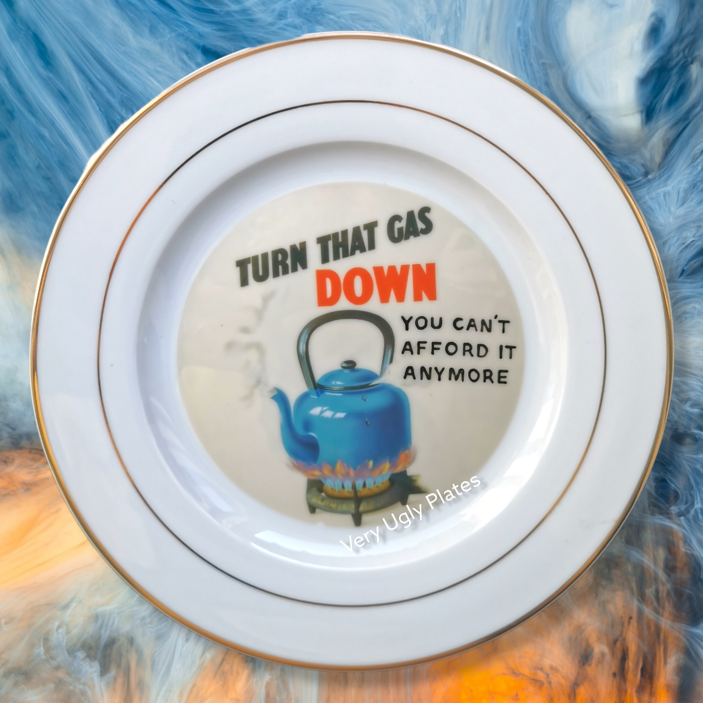 gas wall plate