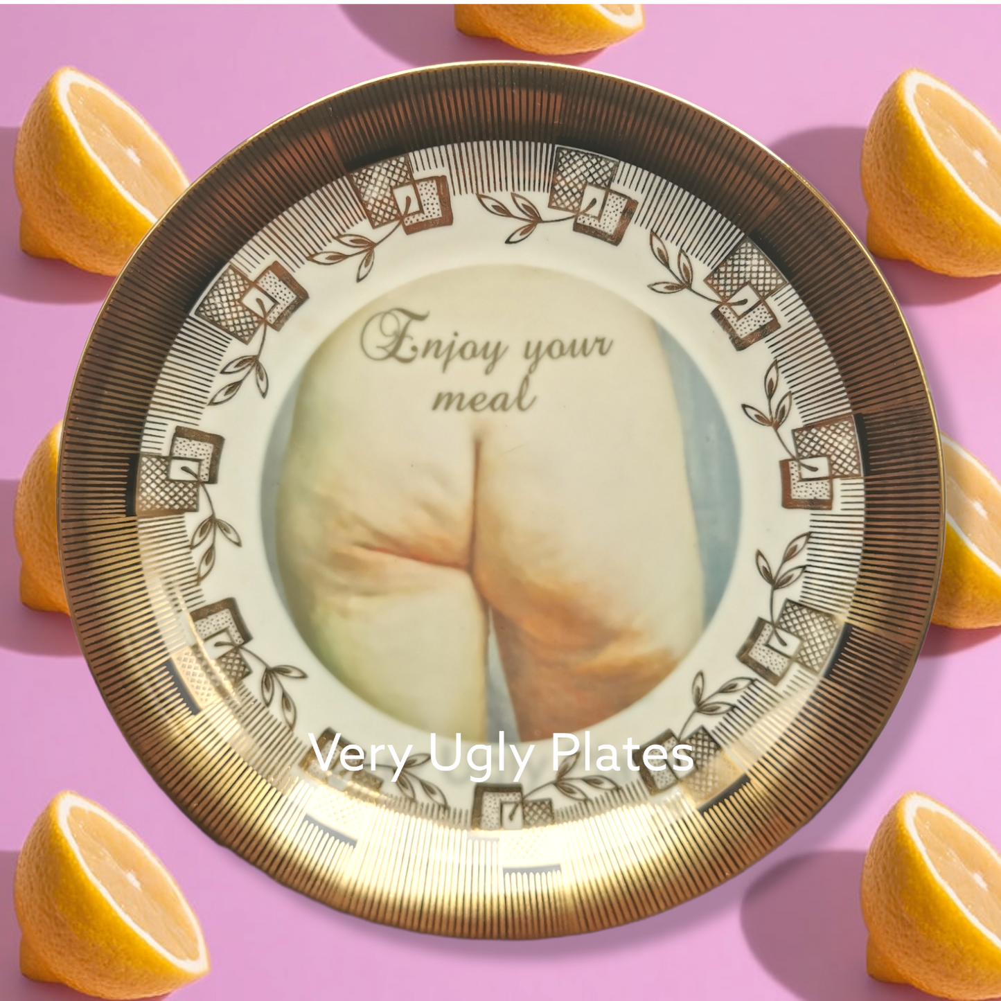 enjoy your meal butt wall plate