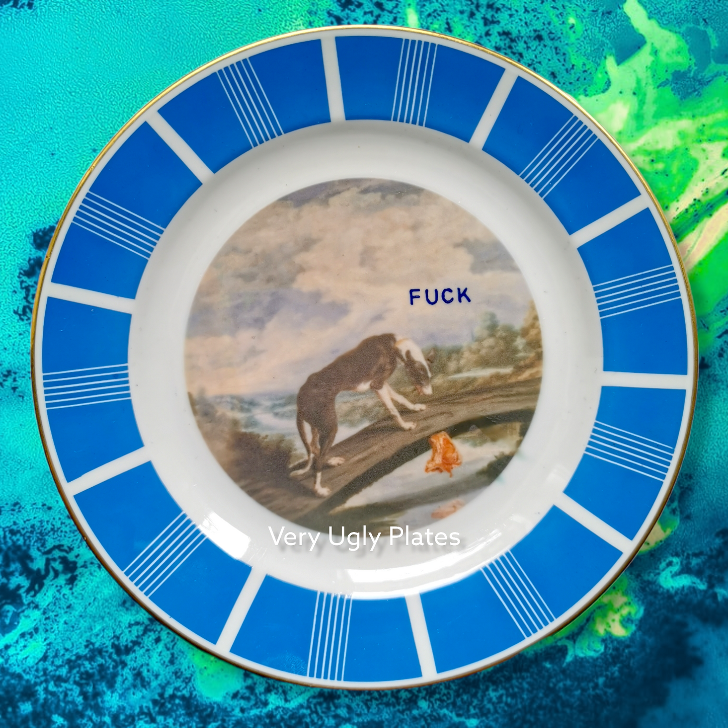dog wall plate