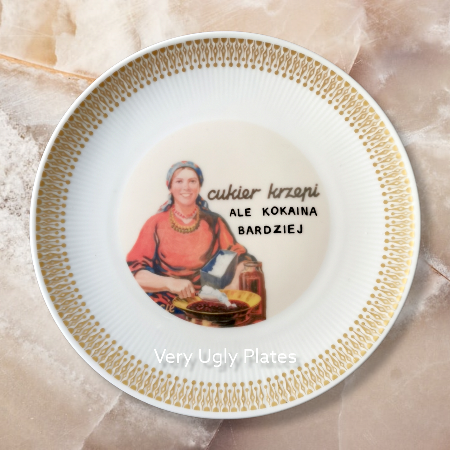 polish wall plate cukier