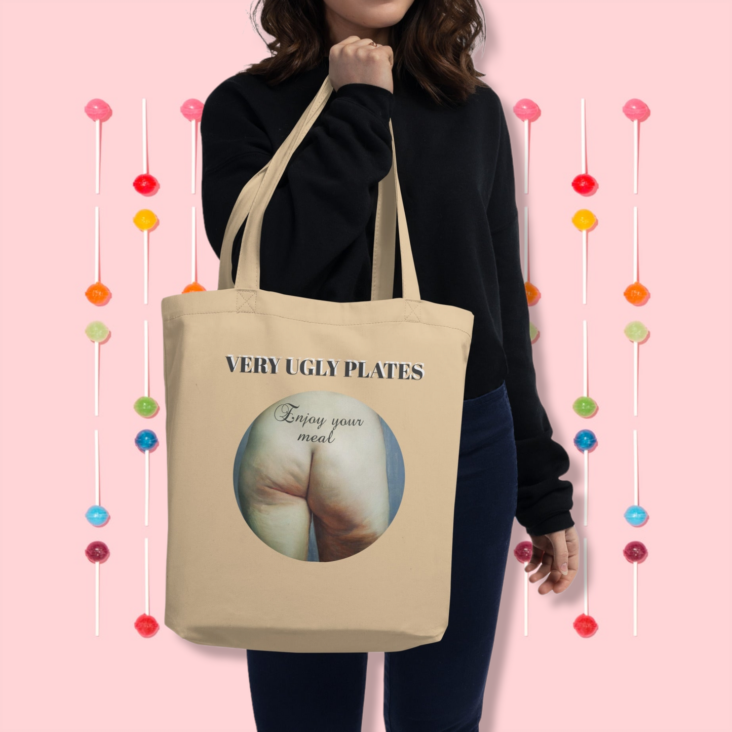 enjoy your meal tote bag