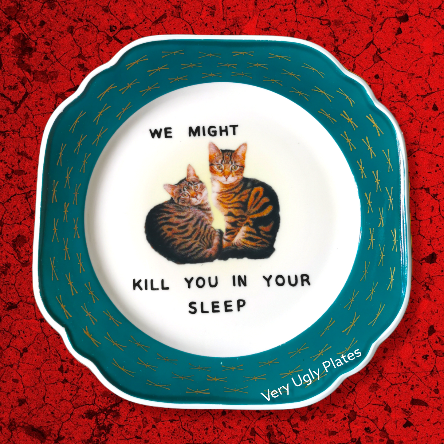 kitties wall plate