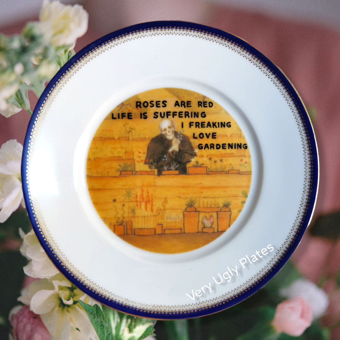 gardening wall plate