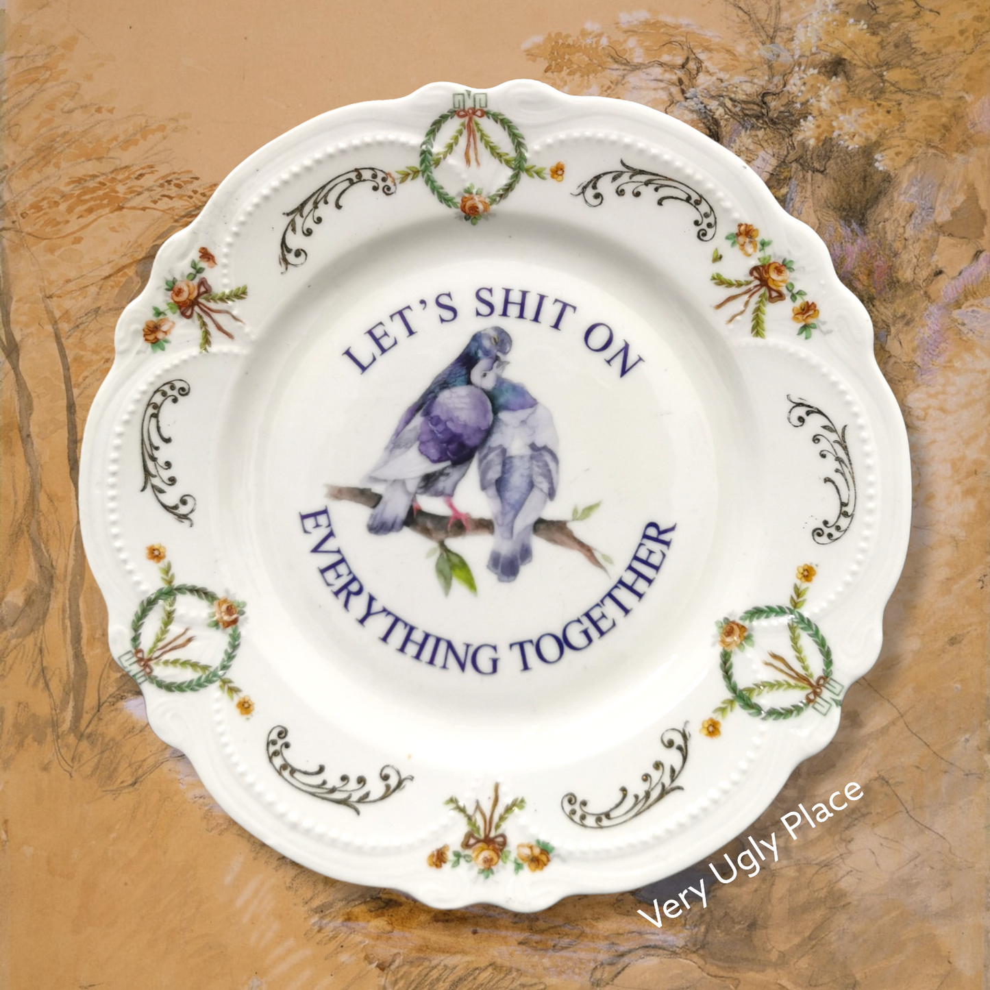special love wall plate