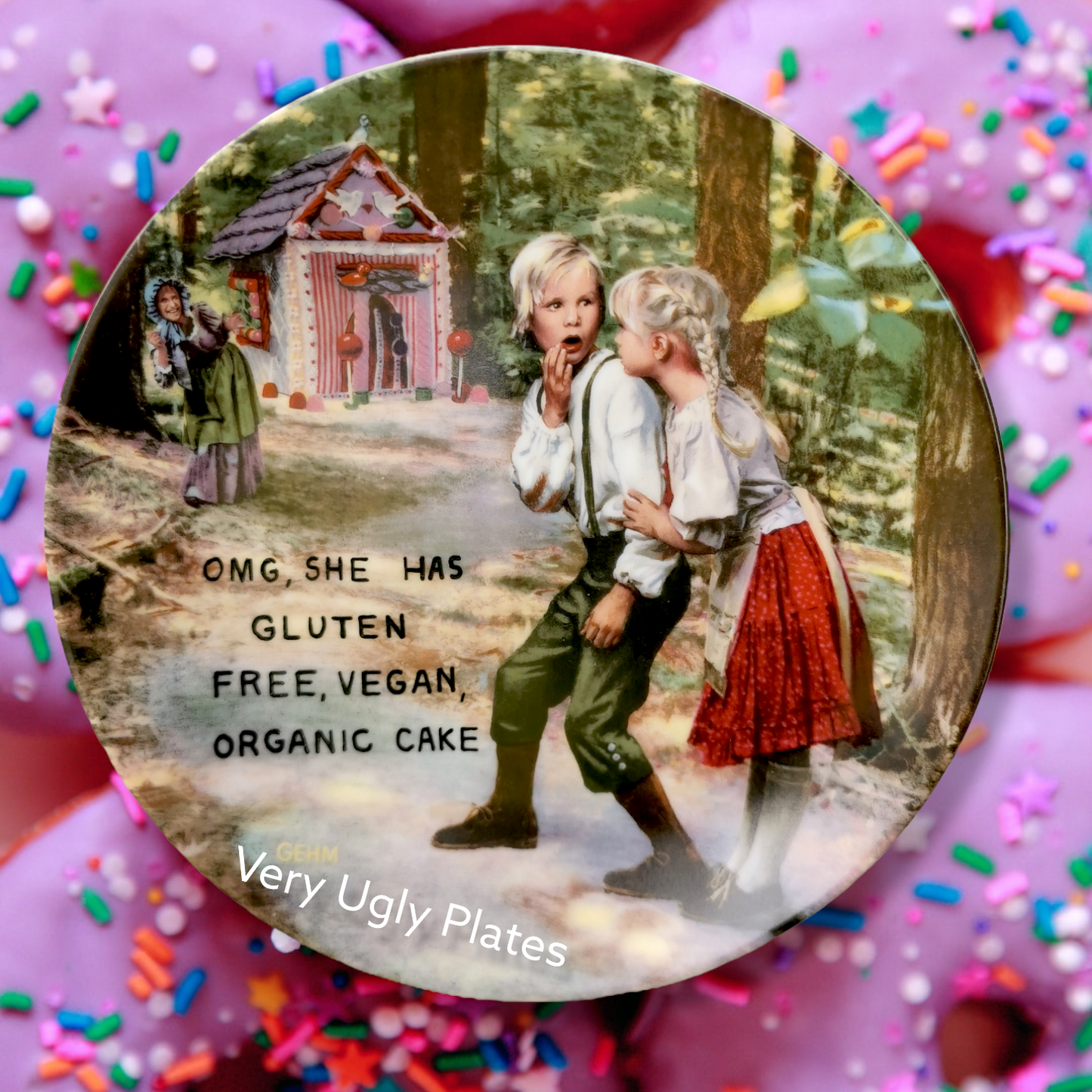 dream cake wall plate