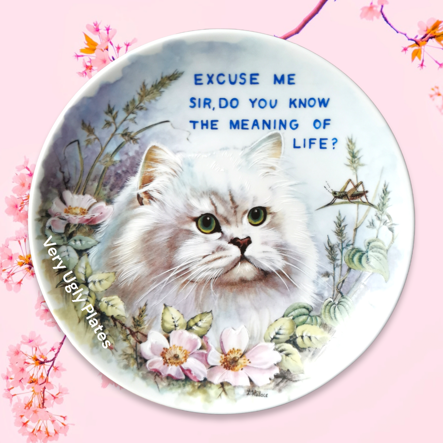 meaning of life wall plate