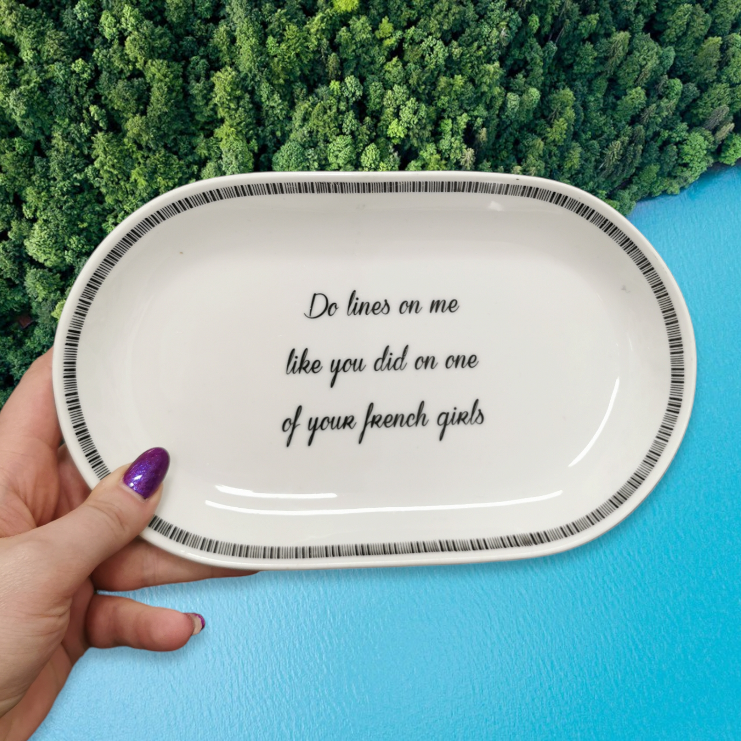 lines user friendly plate