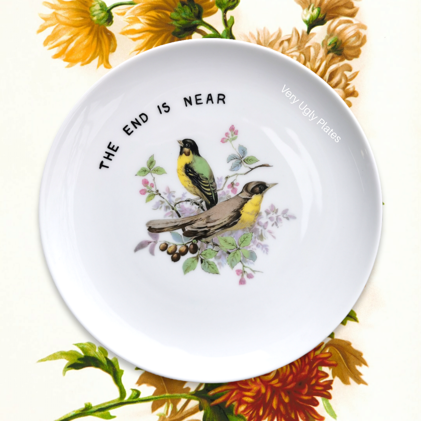 end is near wall plate