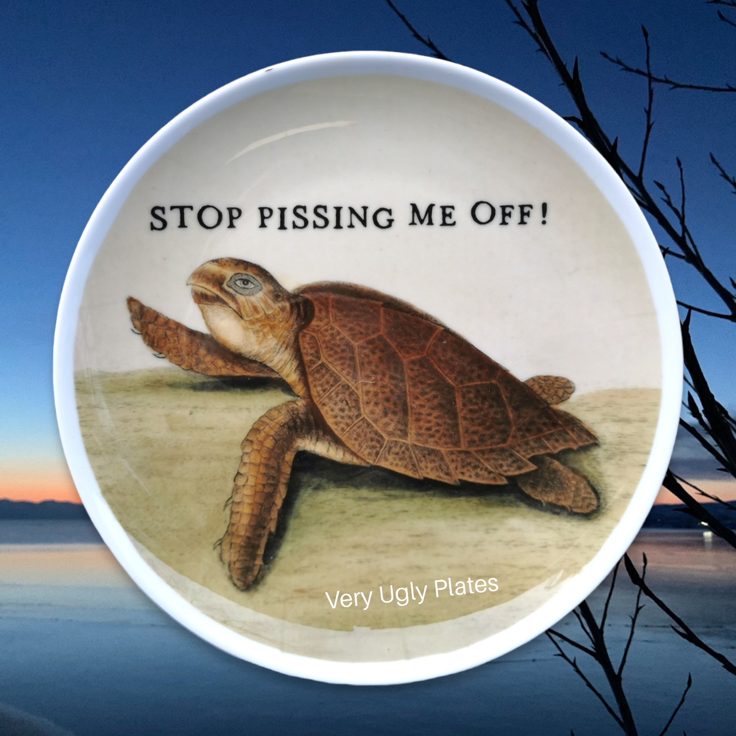 stop pissing me off wall plate