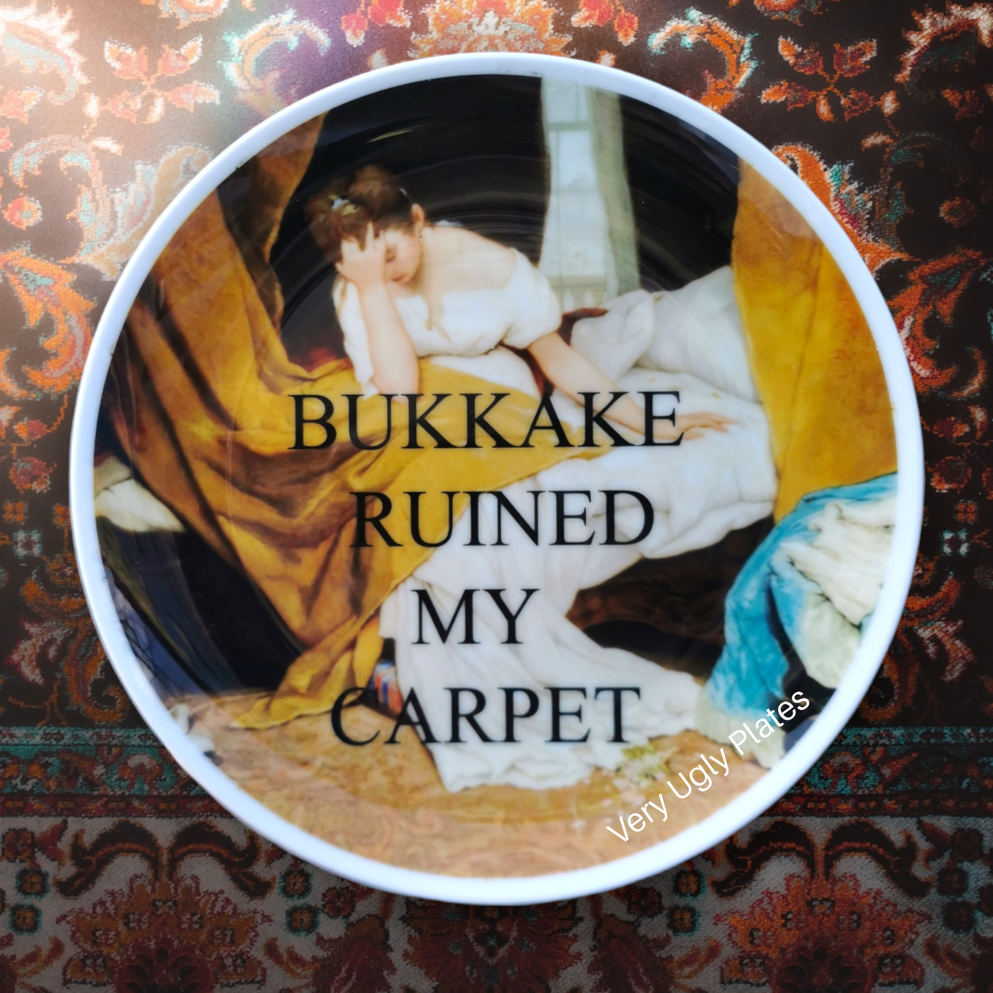 bukkake wall plate