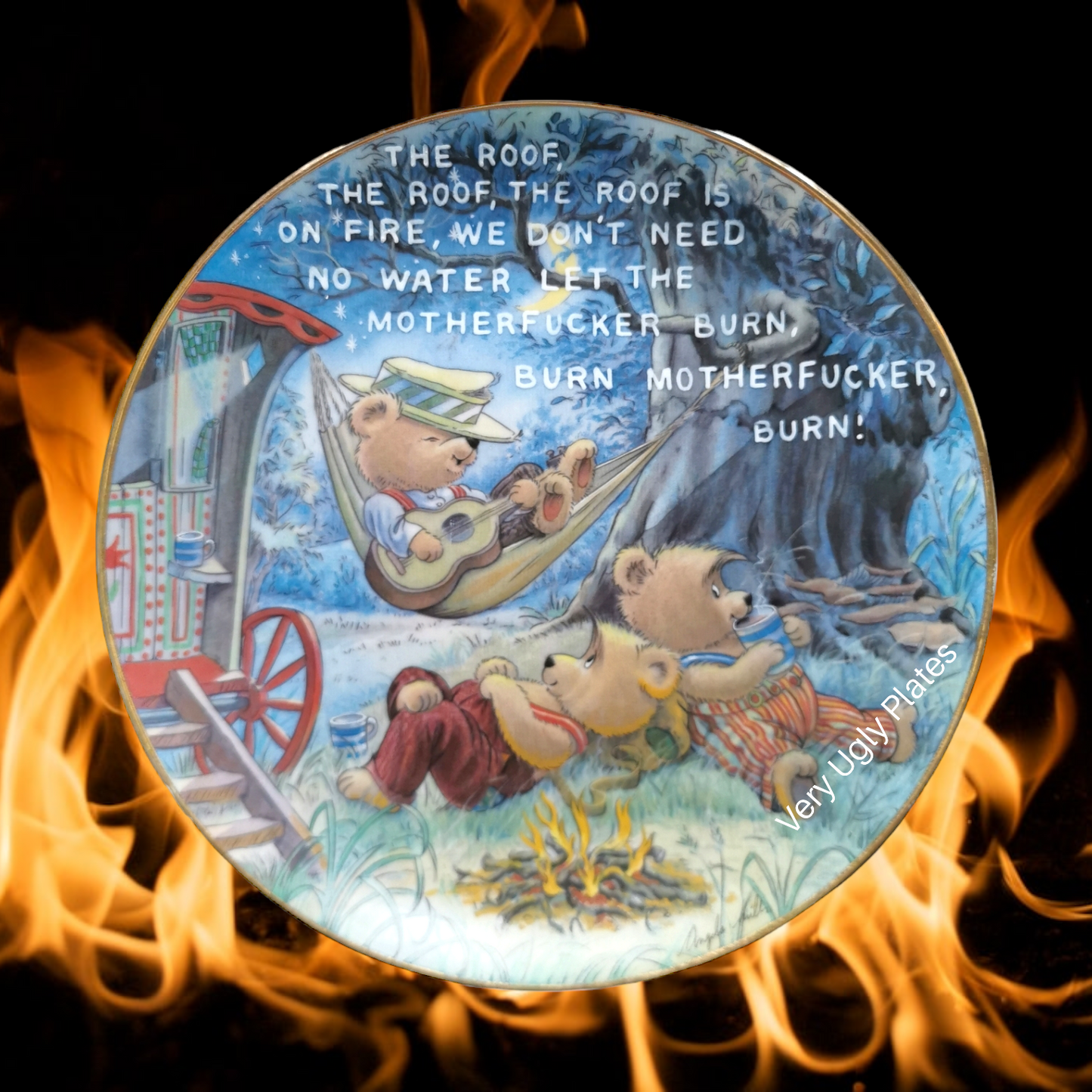 burn wall platw