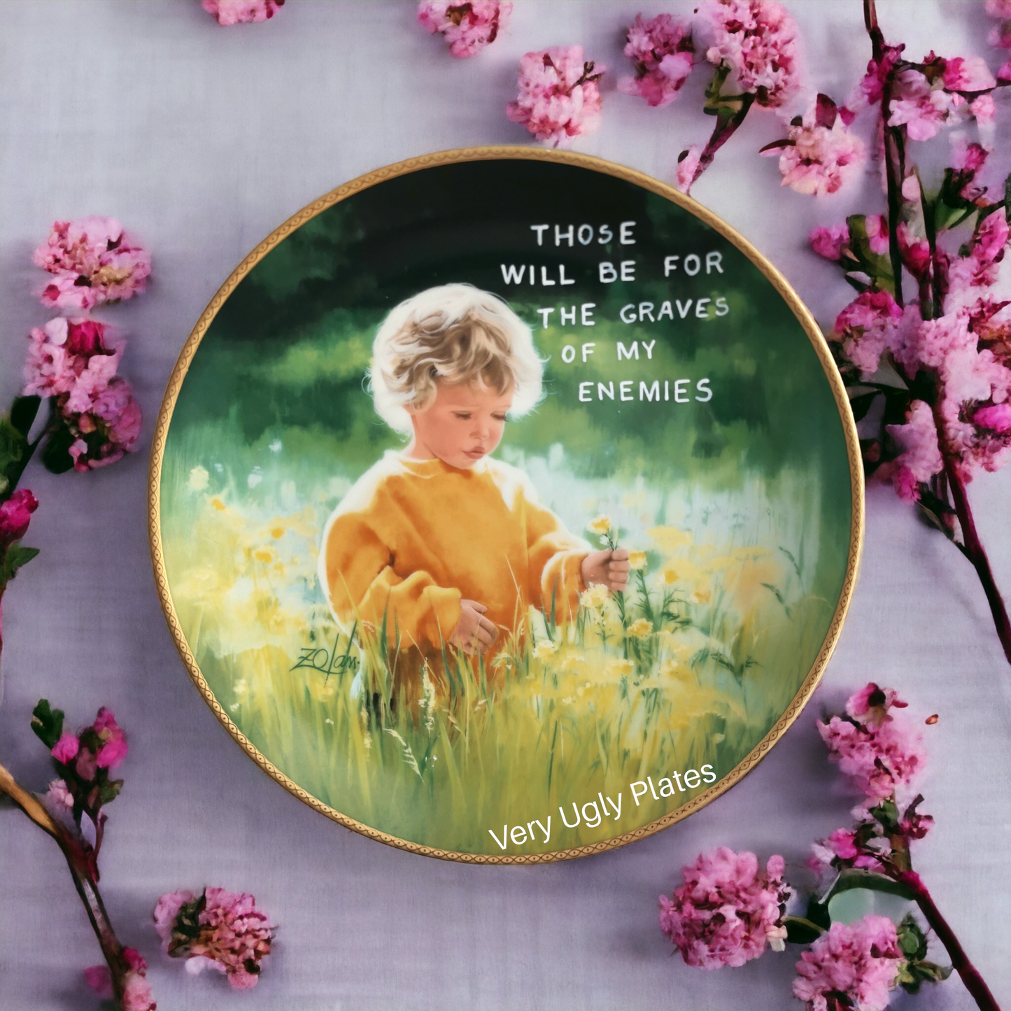 graves of my enemies wall plate