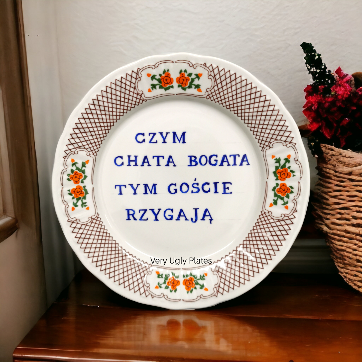 polish wall plate chata