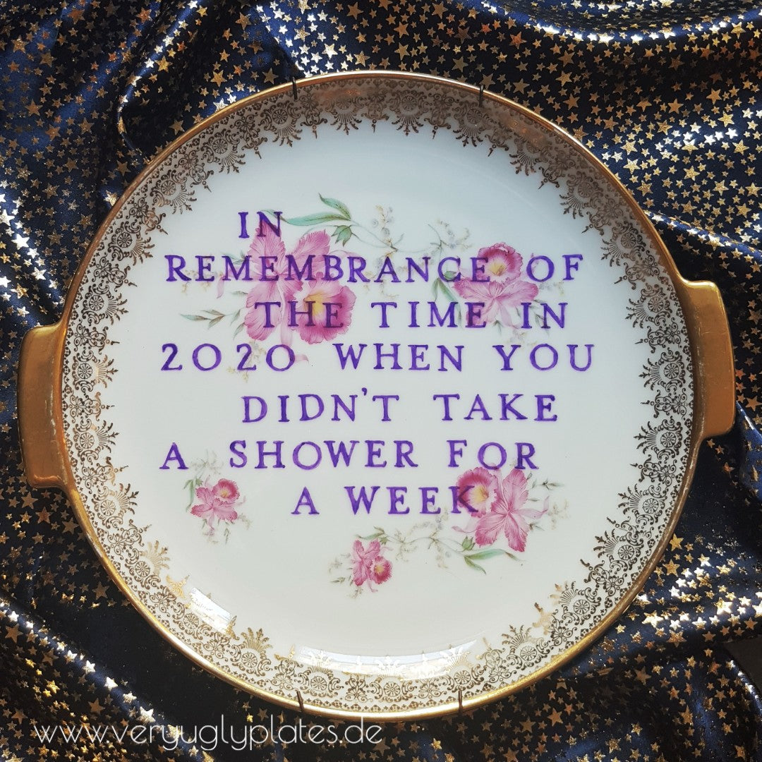 no shower wall plate