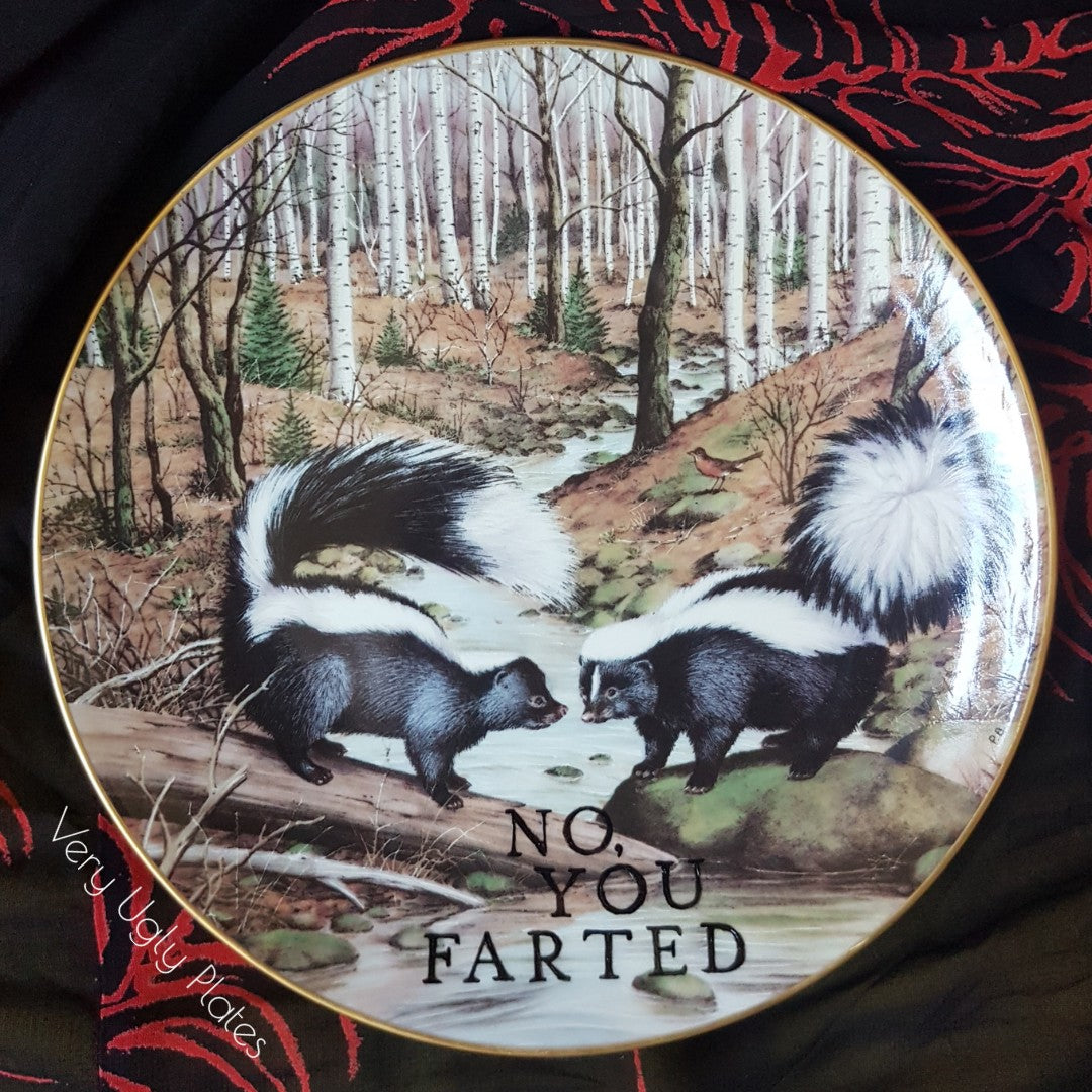 you farted wall plate
