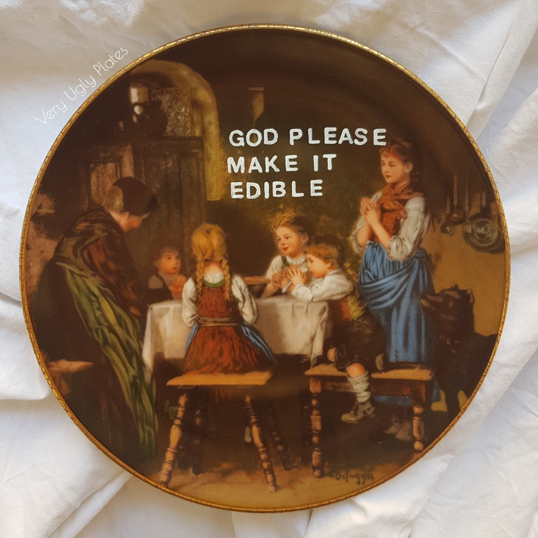 make it edible wall plate